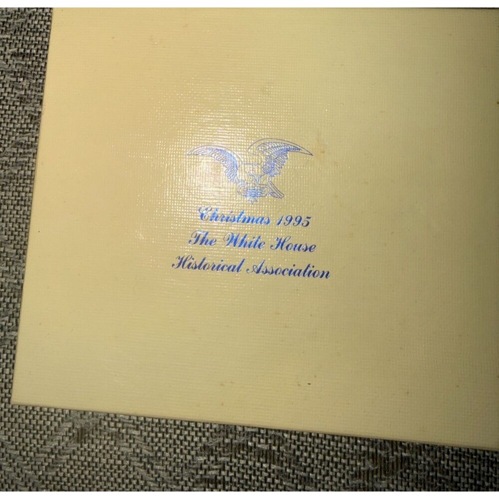 1995 White House Christmas Ornament — A Patriotic Christmas